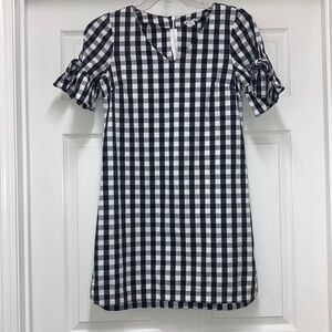 New J. Crew Black & White Dress    Size XS